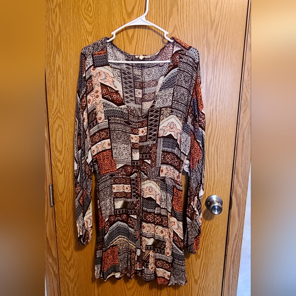 Rustic Mini Dress